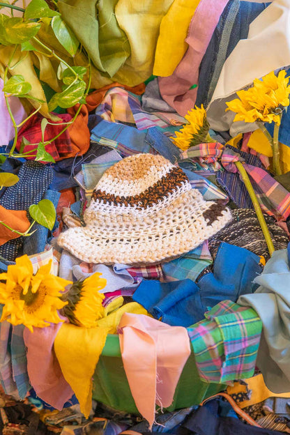 Crochet Bucket Hat - Biscuits and Gravy